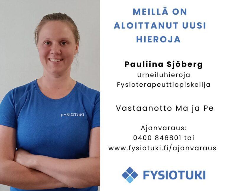 Urheiluhieroja Pauliina Sjöberg